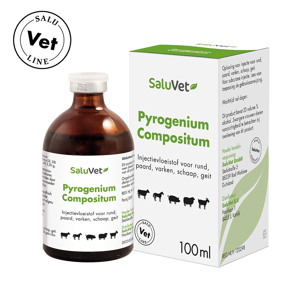 Pyrogenium is breed inzetbaar bij ontstekingen.